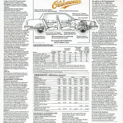 1984 Oldsmobile Cutlass Ciera Brochure (Cdn-Fr) 08