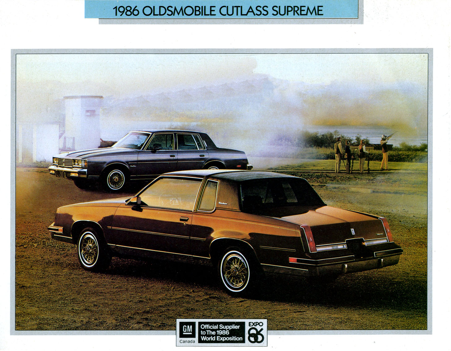 1986 Oldsmobile Cutlass Supreme Brochure (Cdn) 01