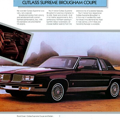 1986 Oldsmobile Cutlass Supreme Brochure (Cdn) 02
