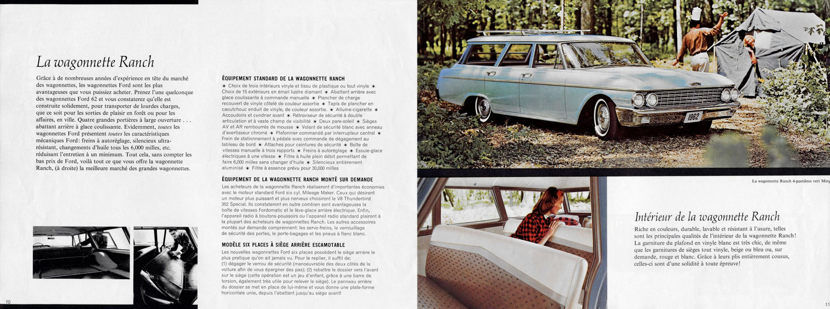 1962 Ford Galaxie Brochure (Cdn-Fr) 10-11