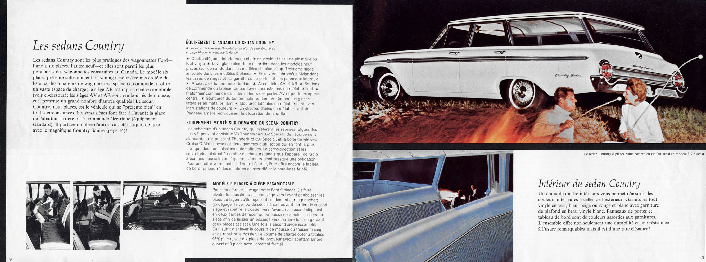 1962 Ford Galaxie Brochure (Cdn-Fr) 12-13