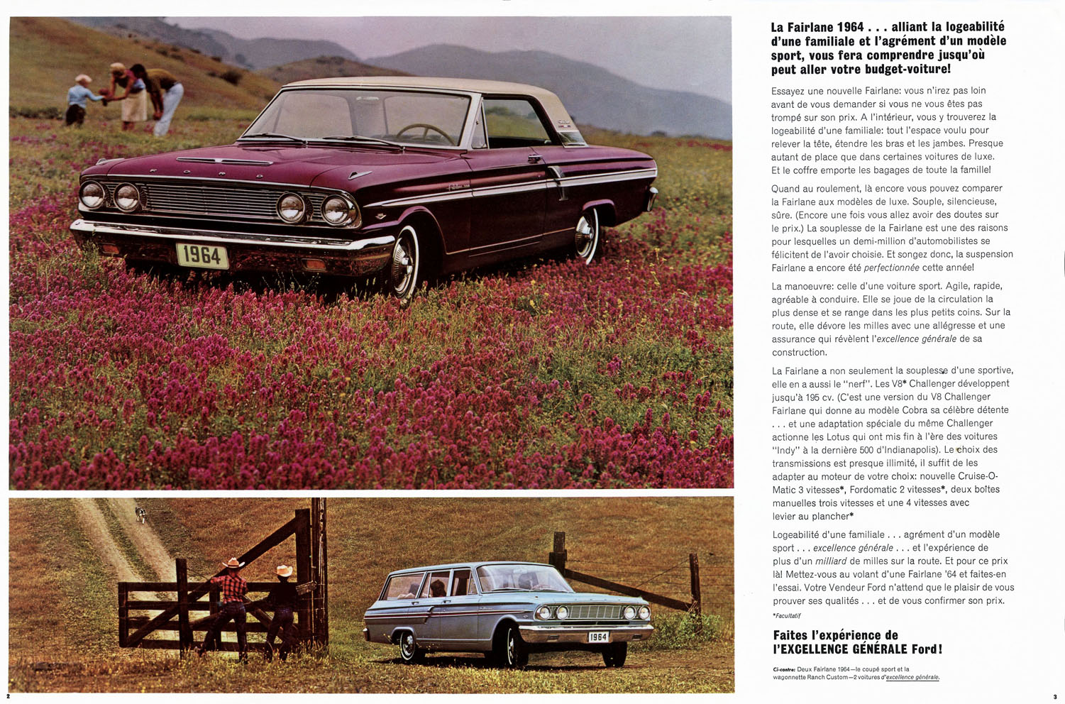 1964 Ford Fairlane Brochure (Cdn-Fr)  02-03