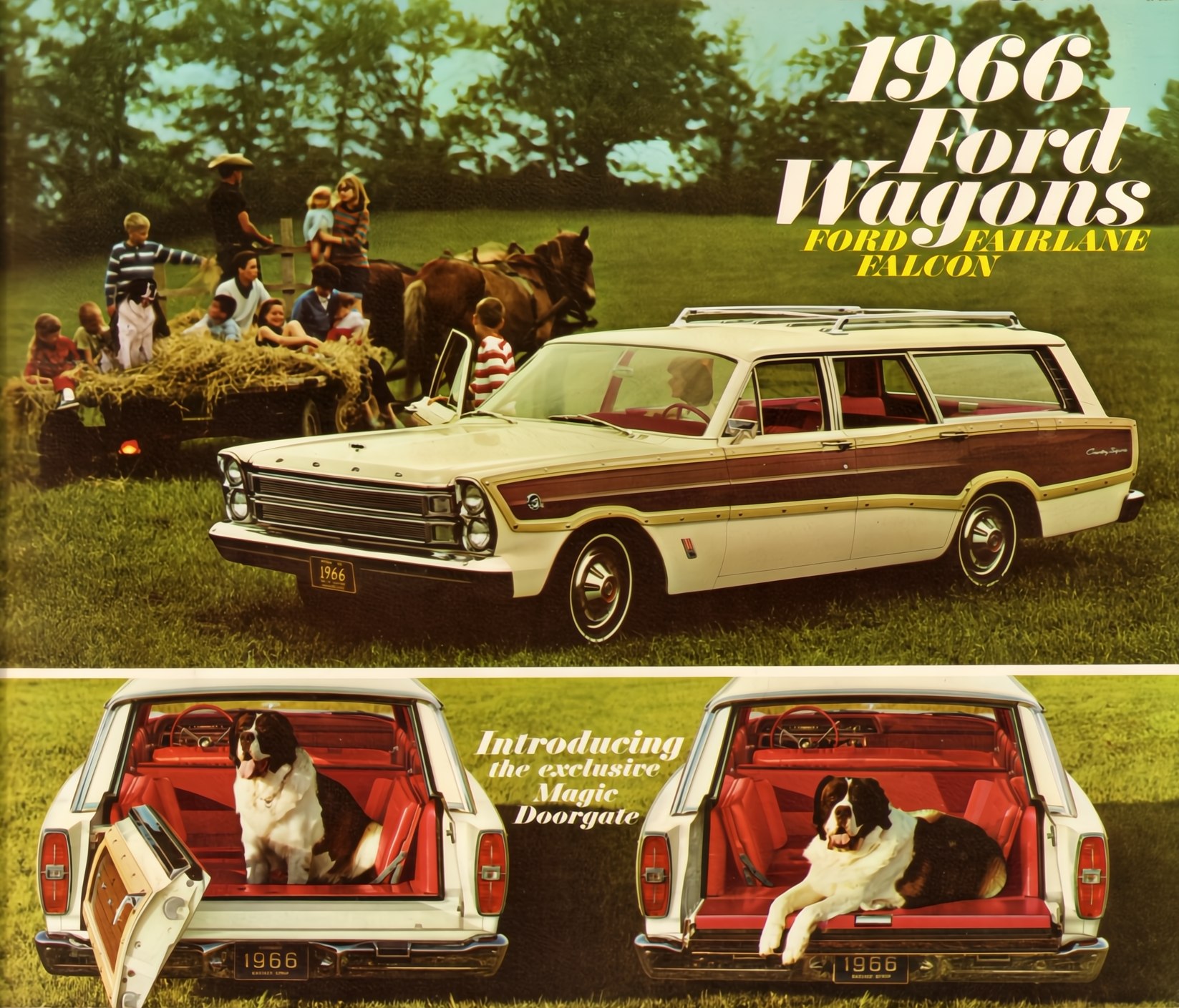 1966 Ford Wagons Brochure (Rev) 01