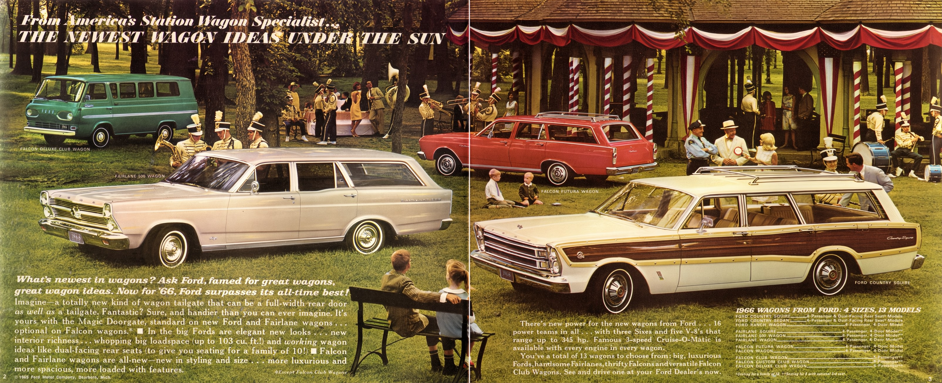 1966 Ford Wagons Brochure (Rev) 02-03