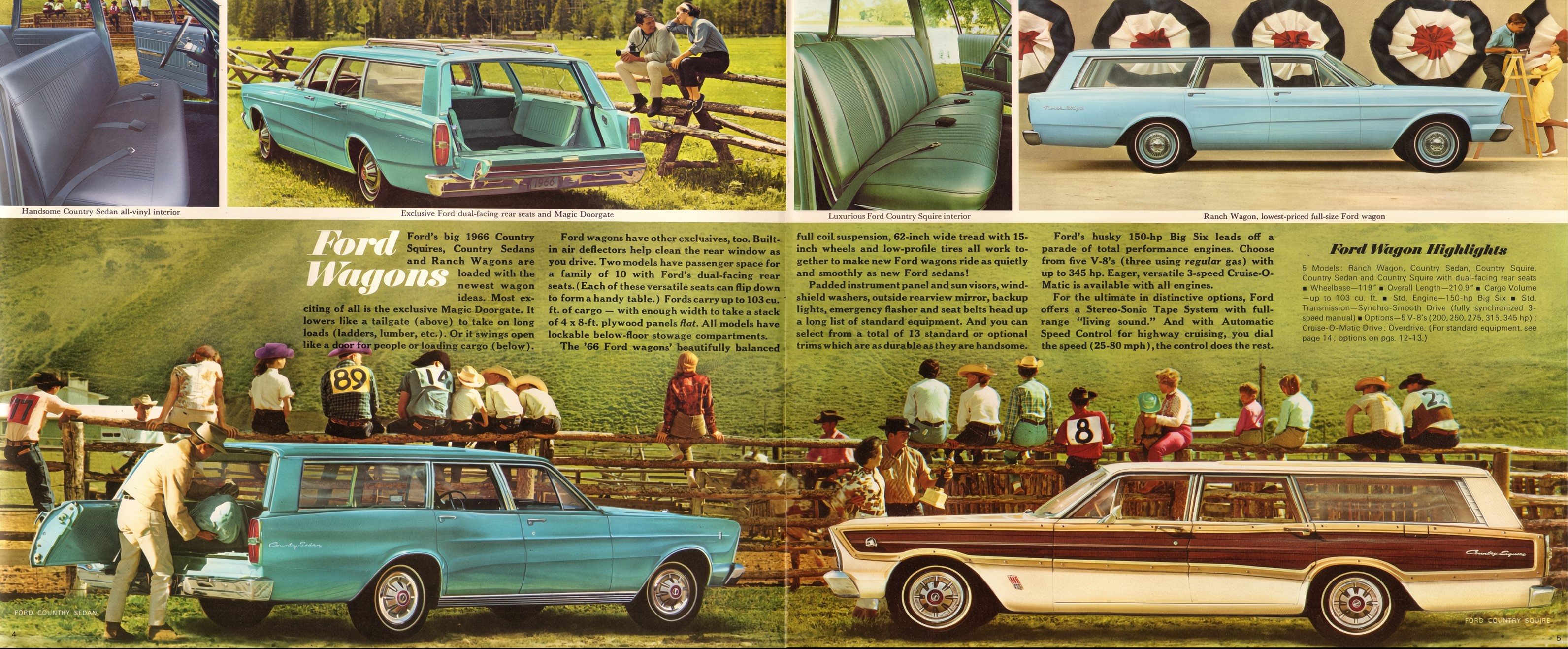 1966 Ford Wagons Brochure (Rev) 04-05