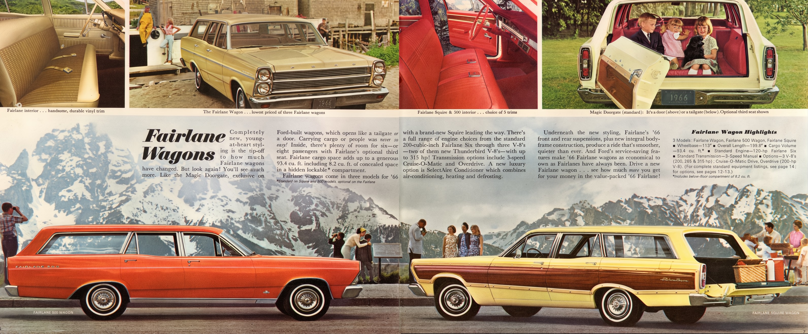 1966 Ford Wagons Brochure (Rev) 06-07