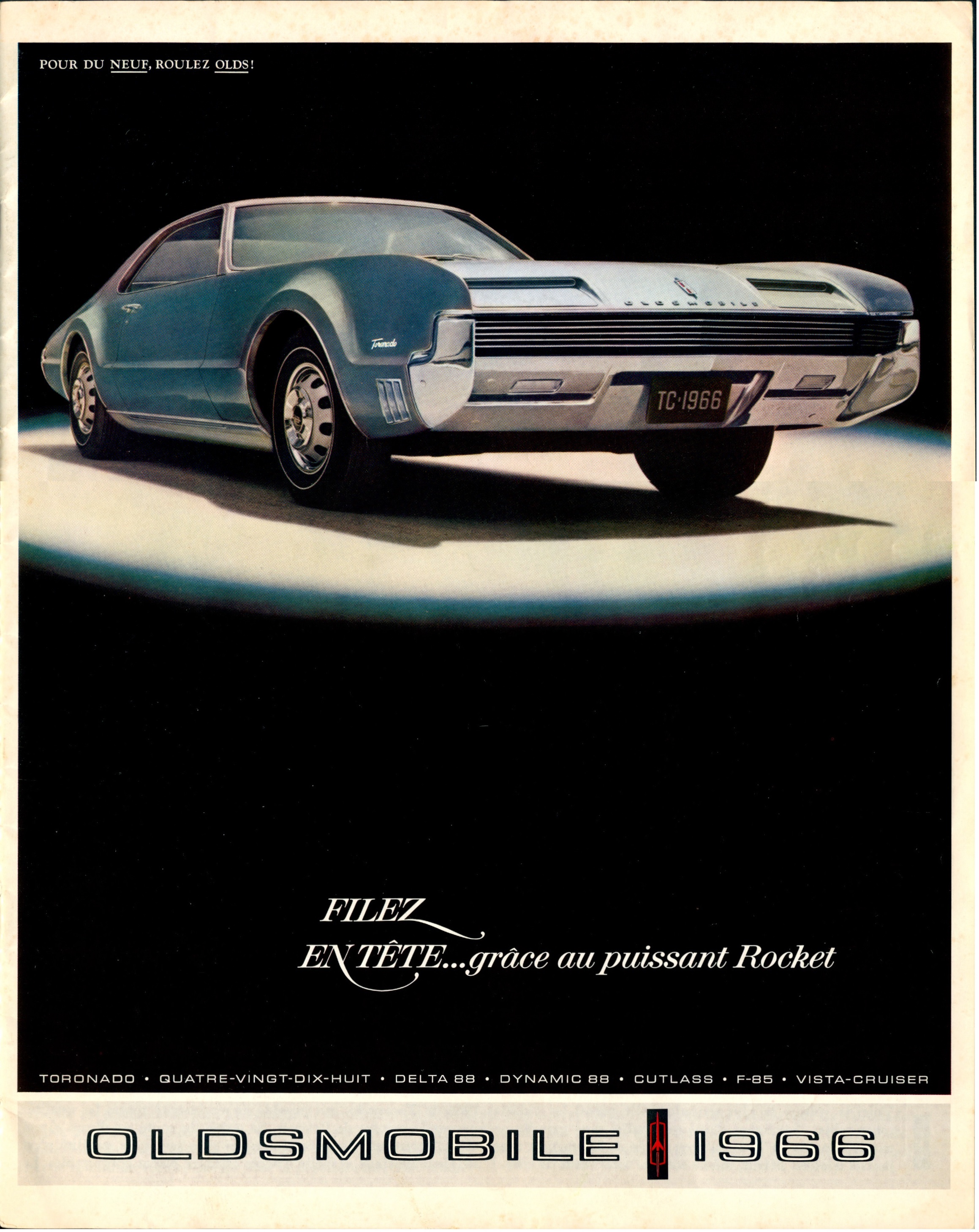 1966 Oldsmobile Full Line Brochure (Cdn-Fr) 01