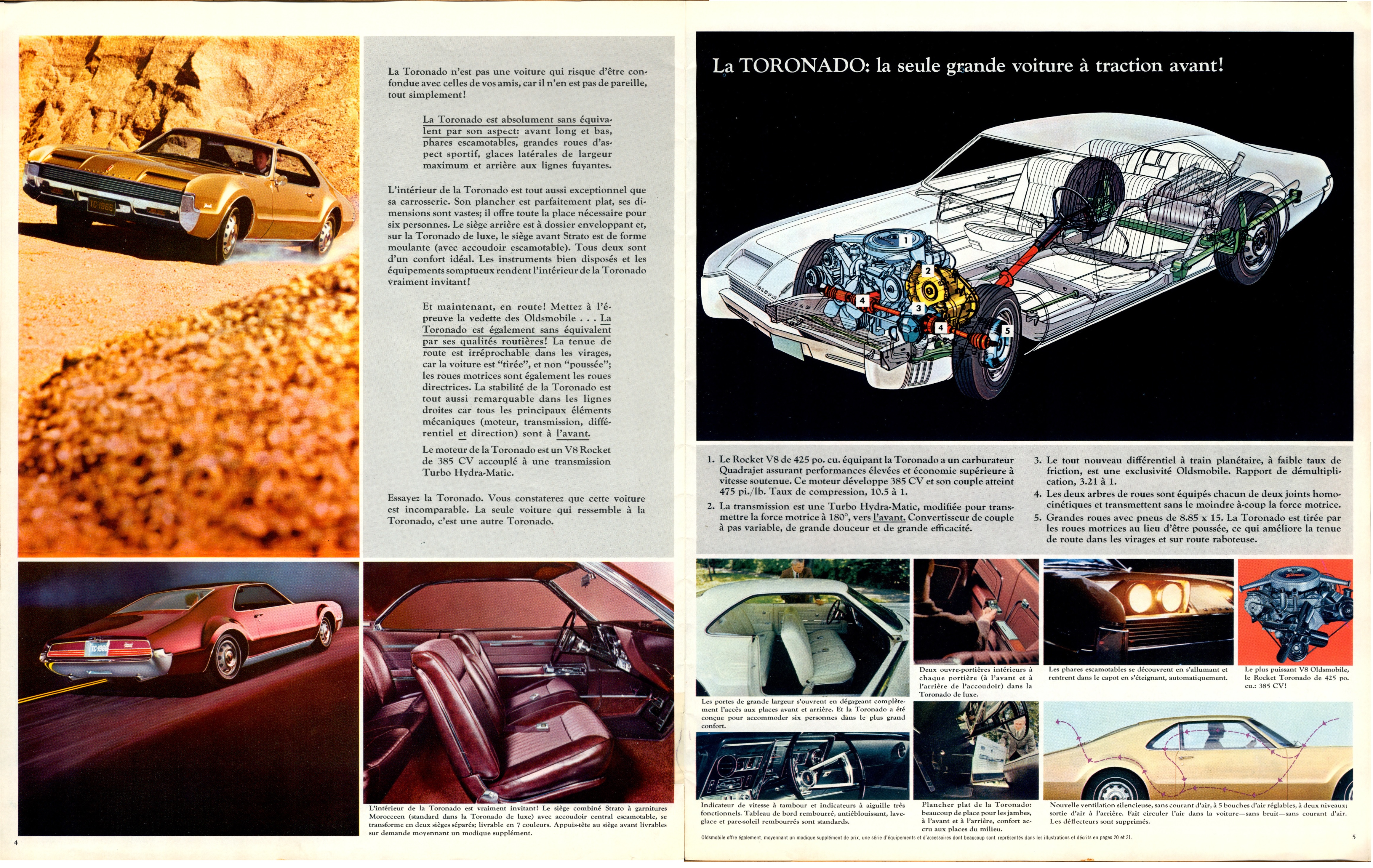 1966 Oldsmobile Full Line Brochure (Cdn-Fr) 04-05