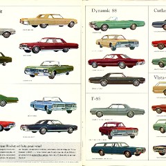 1966 Oldsmobile Full Line Brochure (Cdn-Fr) 22-23