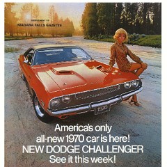 1970 Dodge Full Line Insert