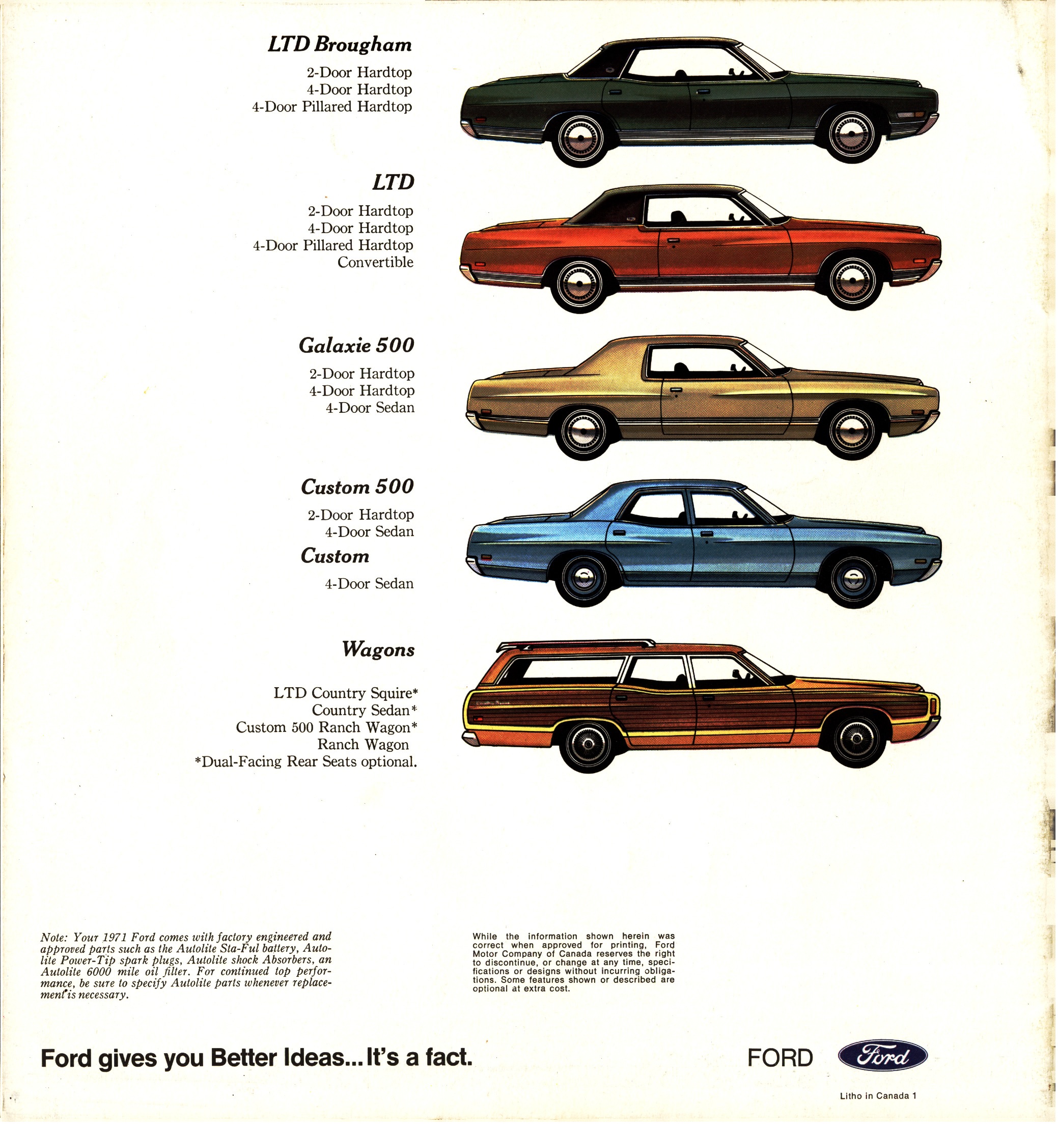 1971 Ford Full Size Brochure (Cdn) 20