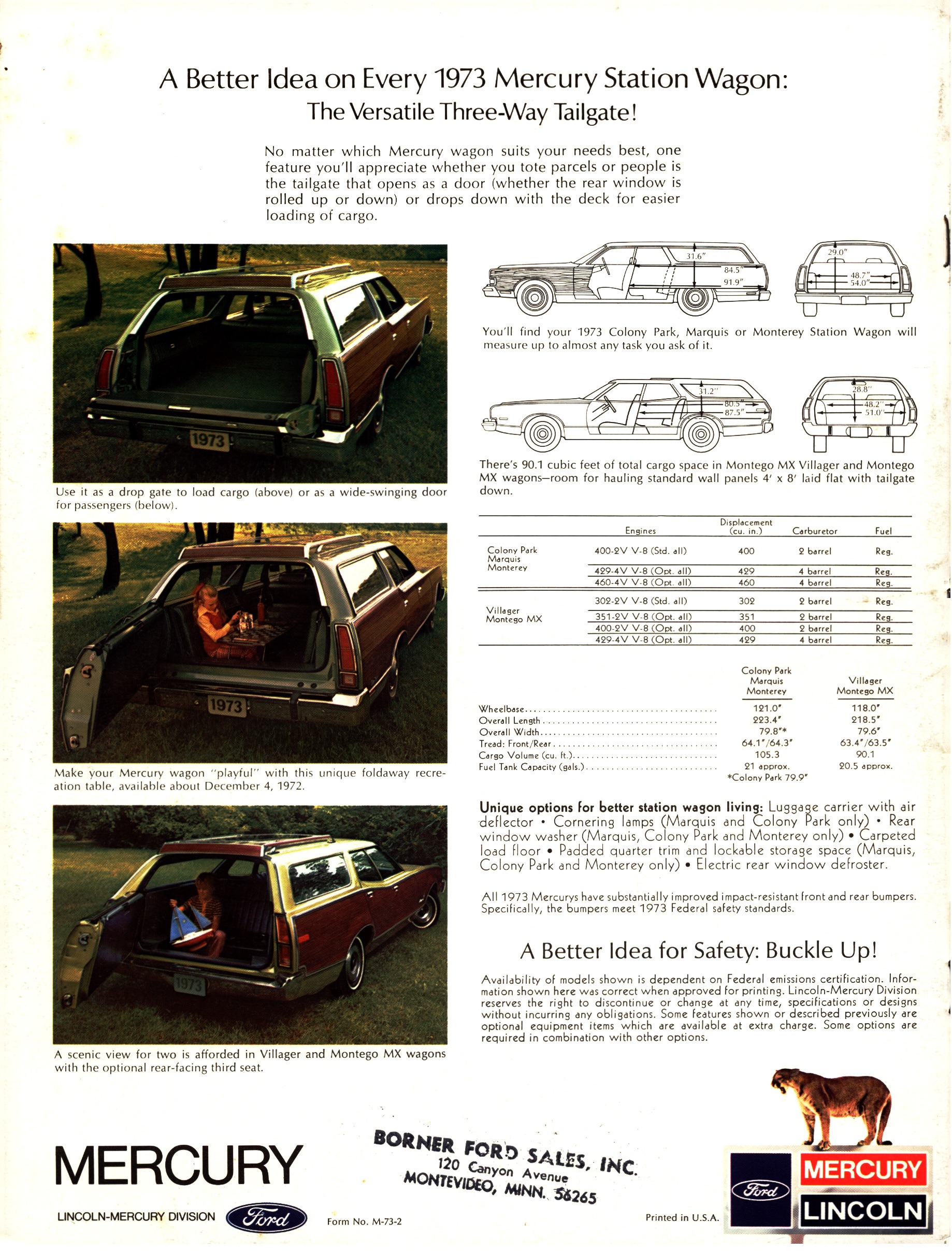 1973 Mercury Wagons Brochure 08