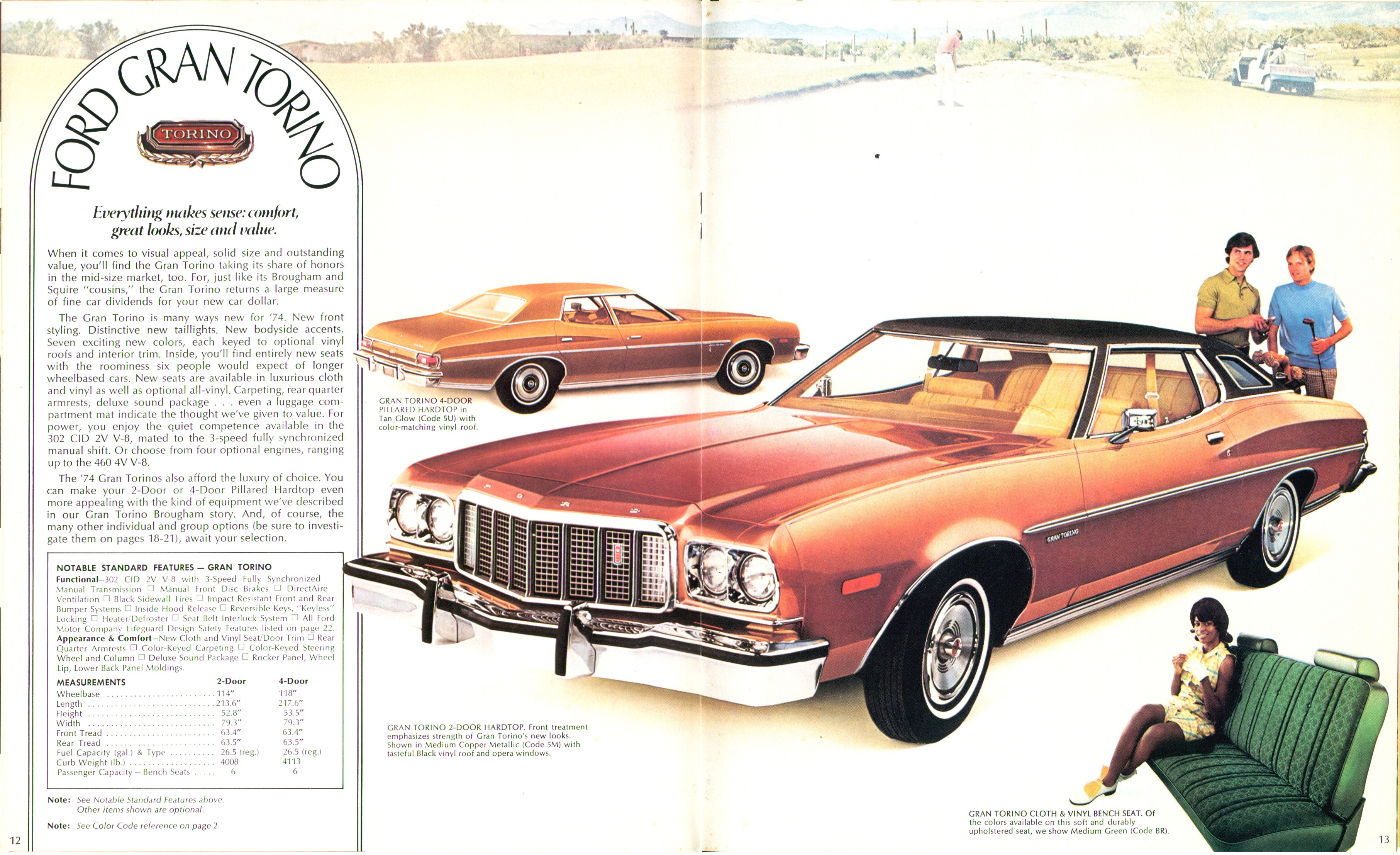 1974 Ford Torino Brochure (Rev) 12-13