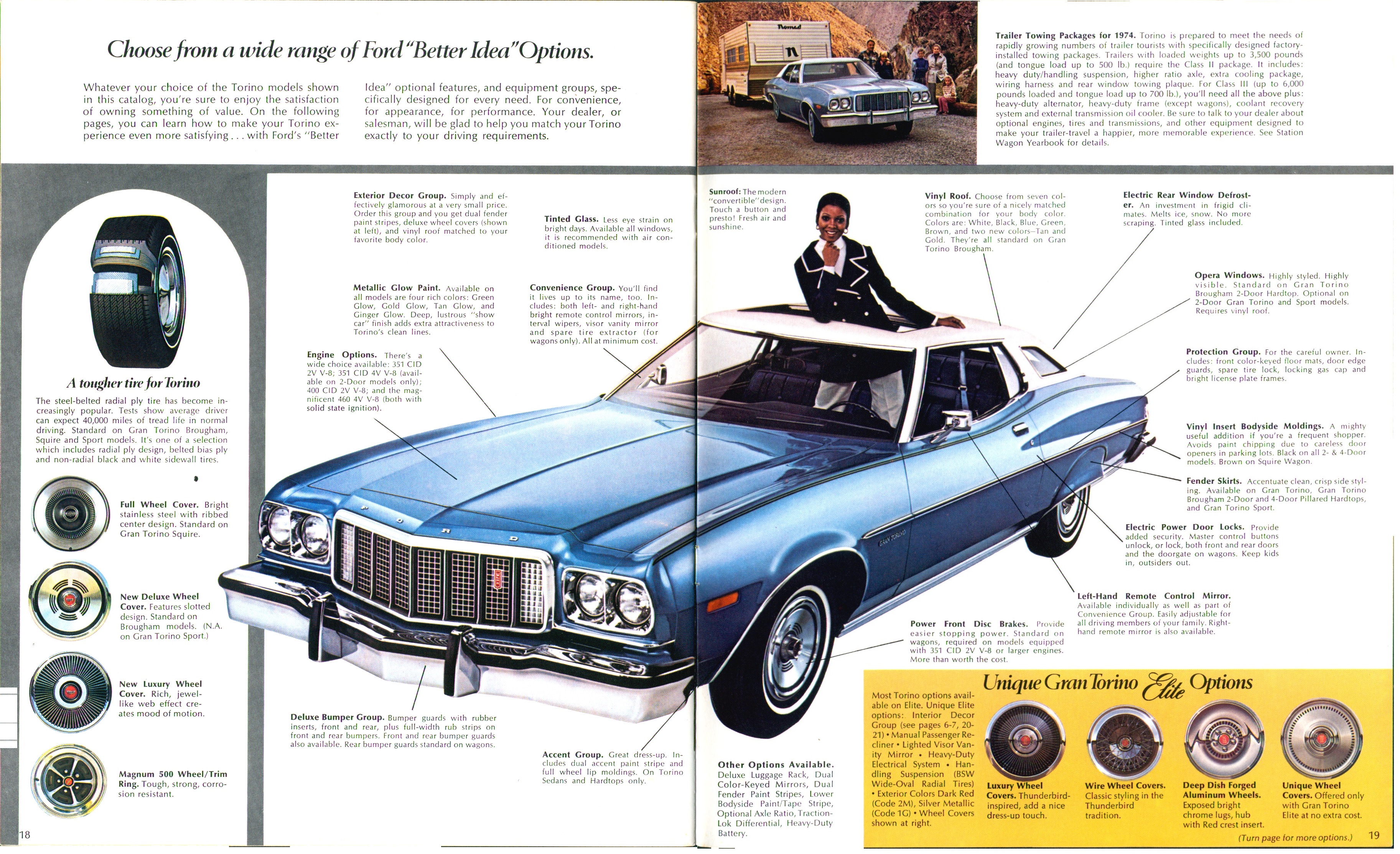 1974 Ford Torino Brochure (Rev) 18-19