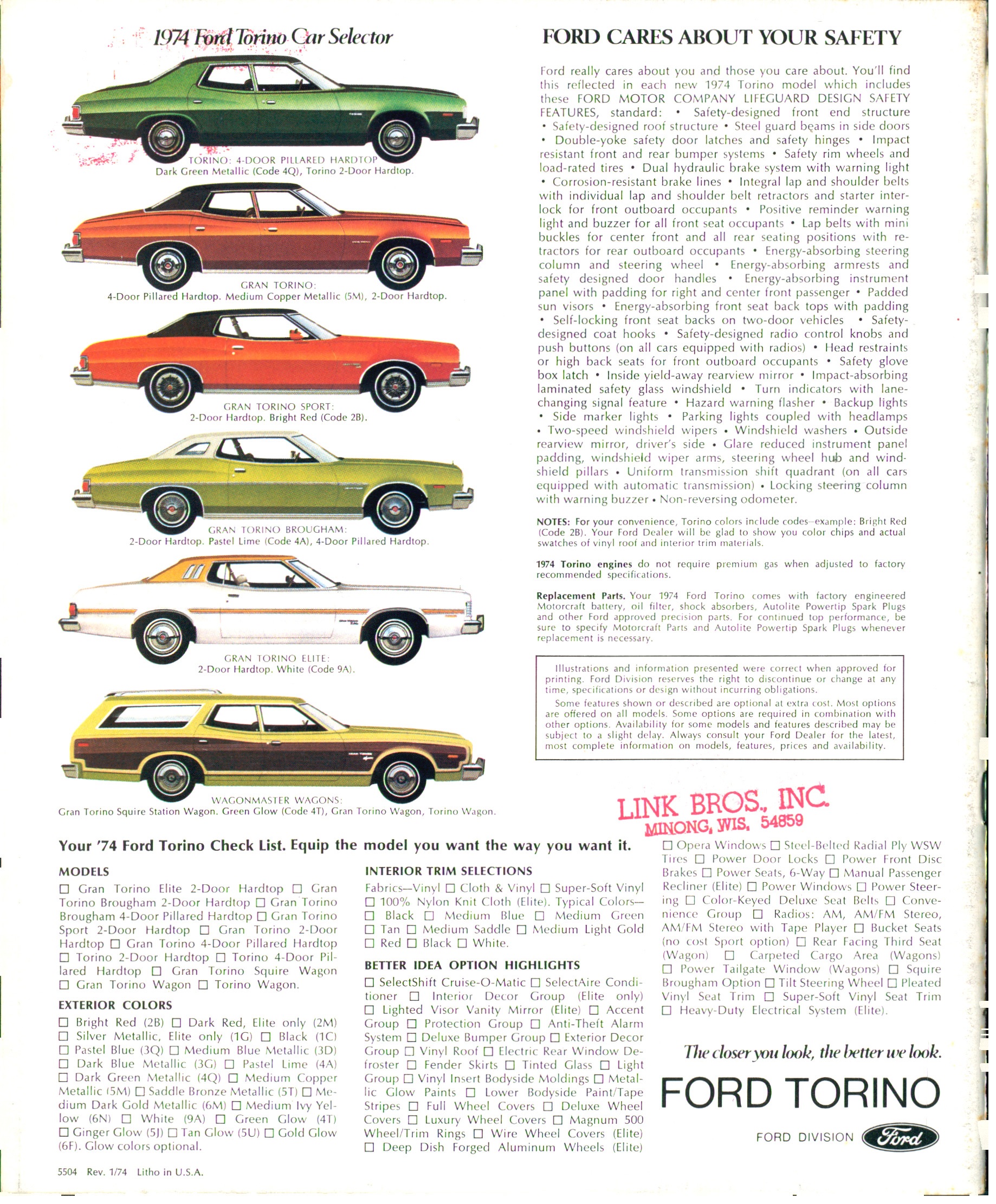 1974 Ford Torino Brochure (Rev) 22