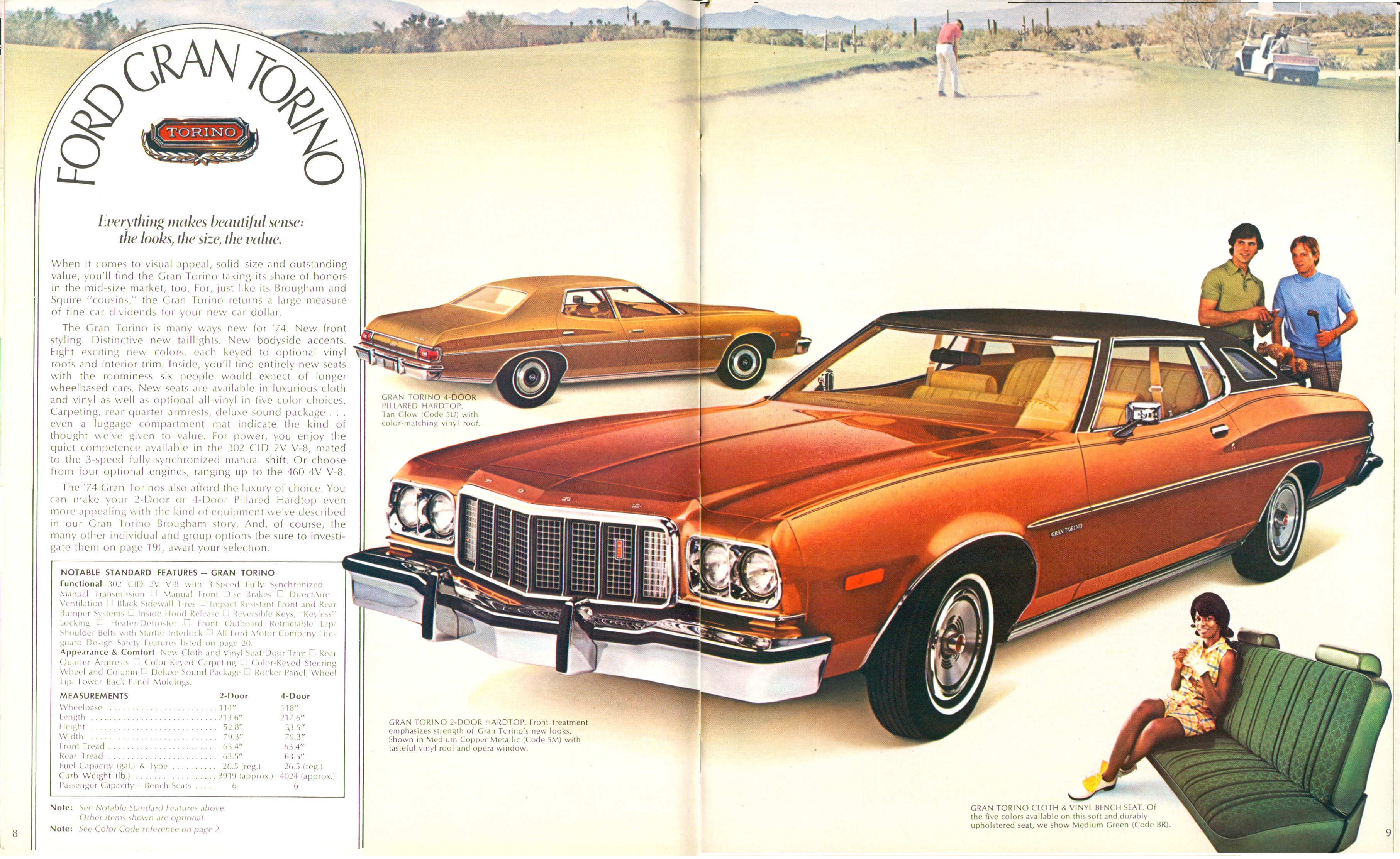 1974 Ford Torino Brochure 08-09