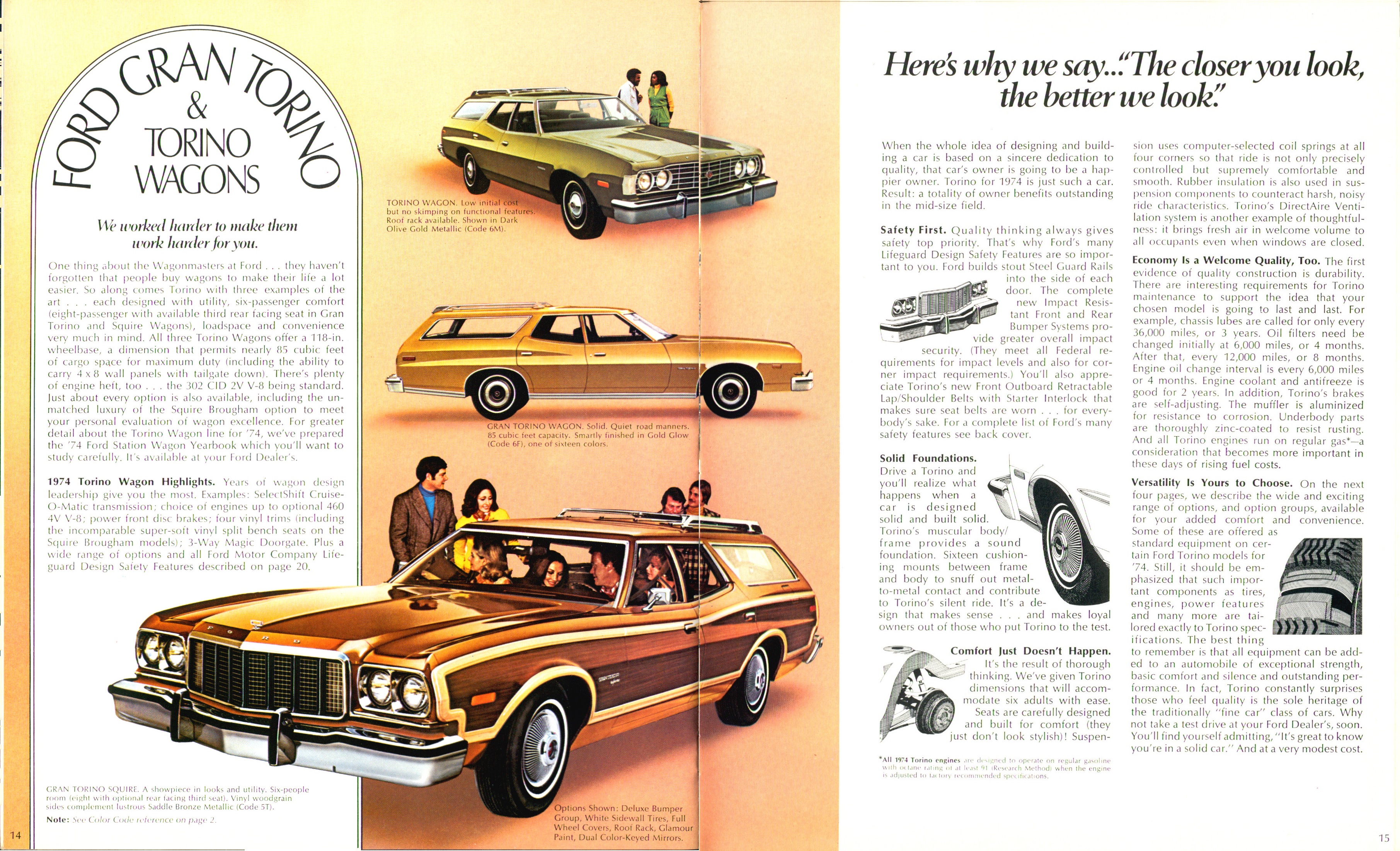 1974 Ford Torino Brochure 14-15