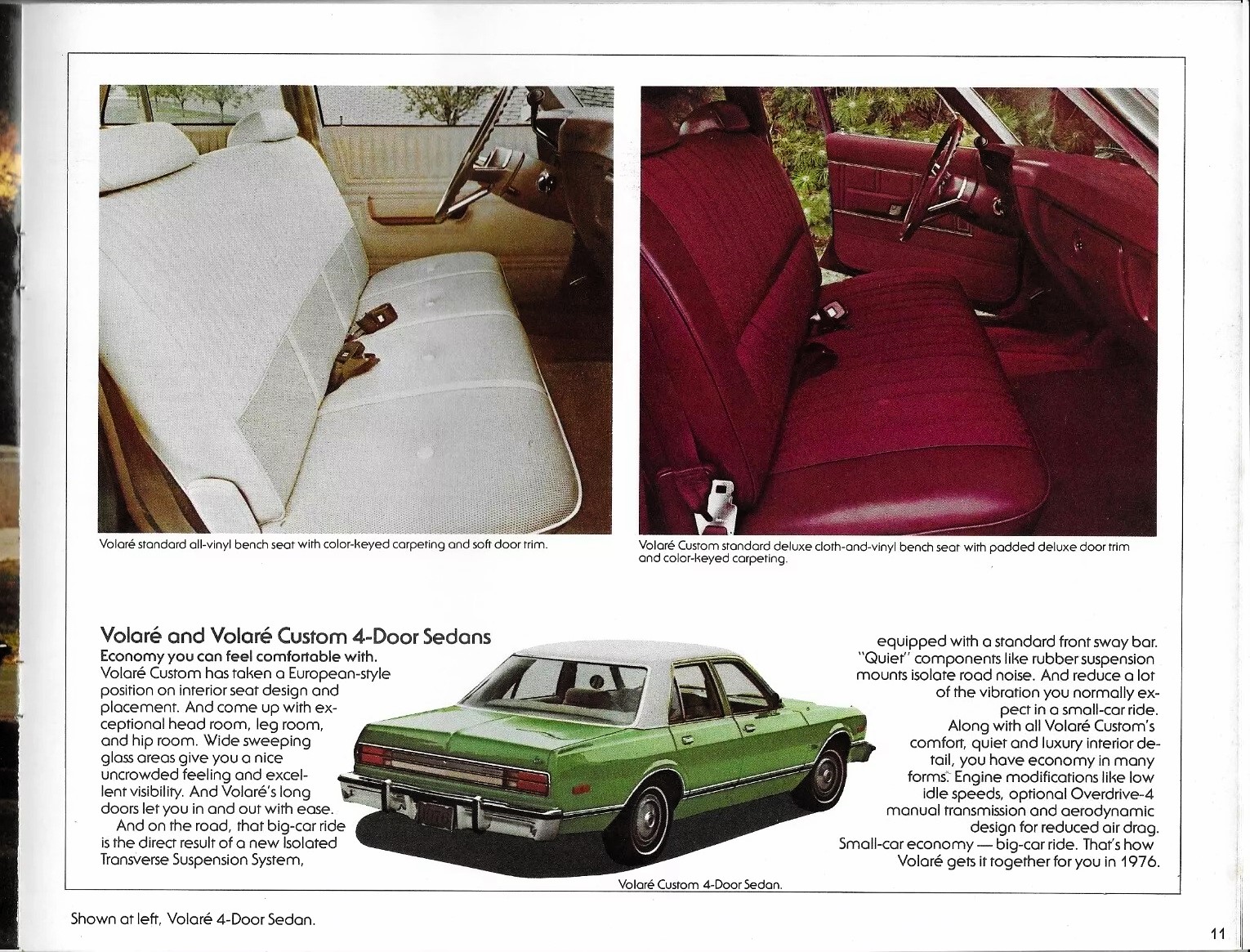 1976 Plymouth Volare Brochure 11