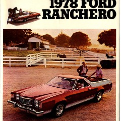 1978 Ford Ranchero Foldout (Cdn) 01