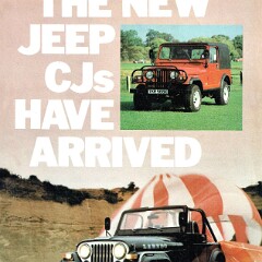 1982-The New Jeep CJs - UK