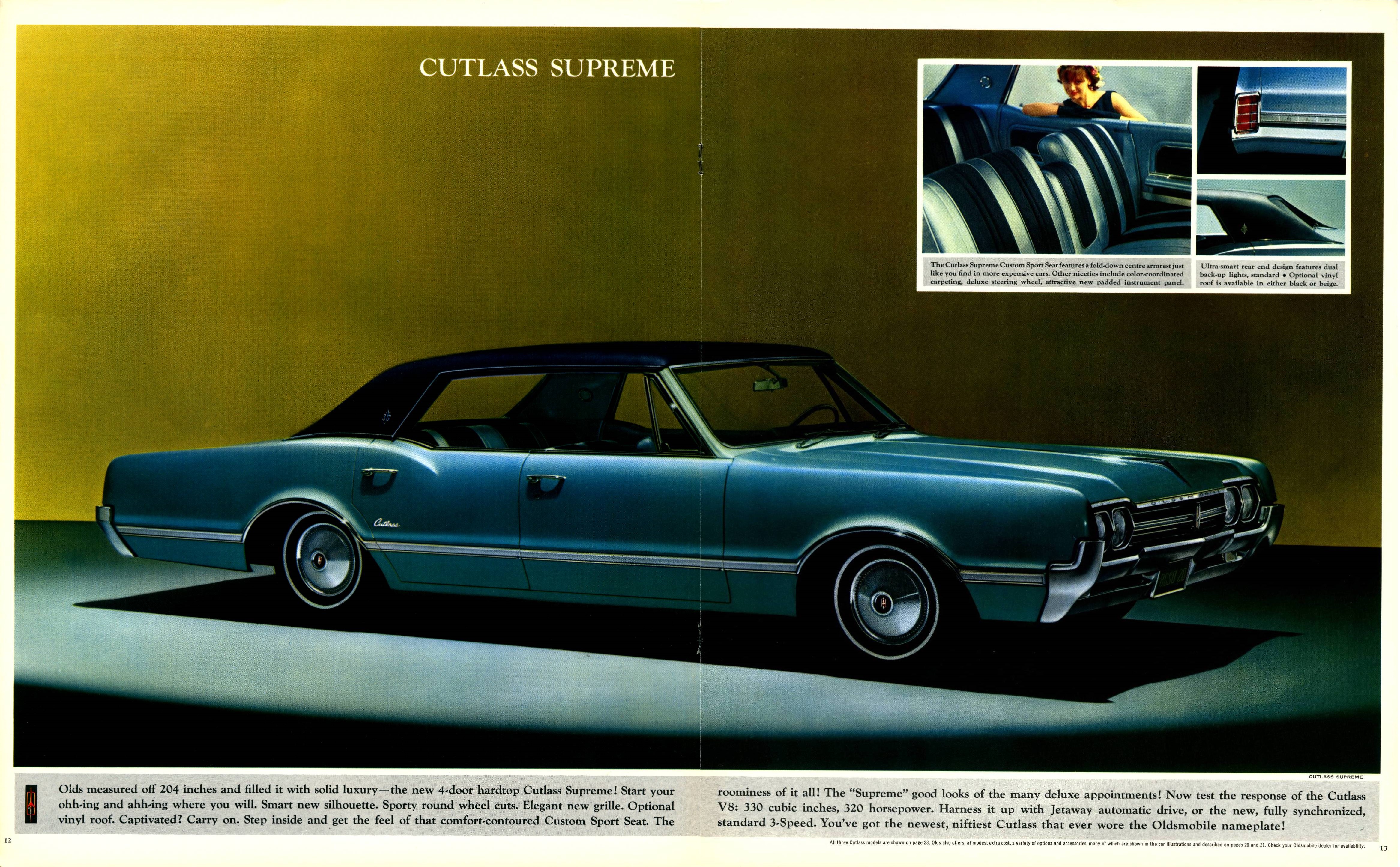 1966 Oldsmobile Full Line Brochure (Cdn) 12-13