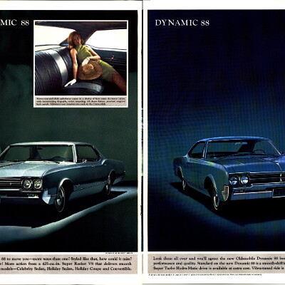 1966 Oldsmobile Full Line Brochure (Cdn) 10-11