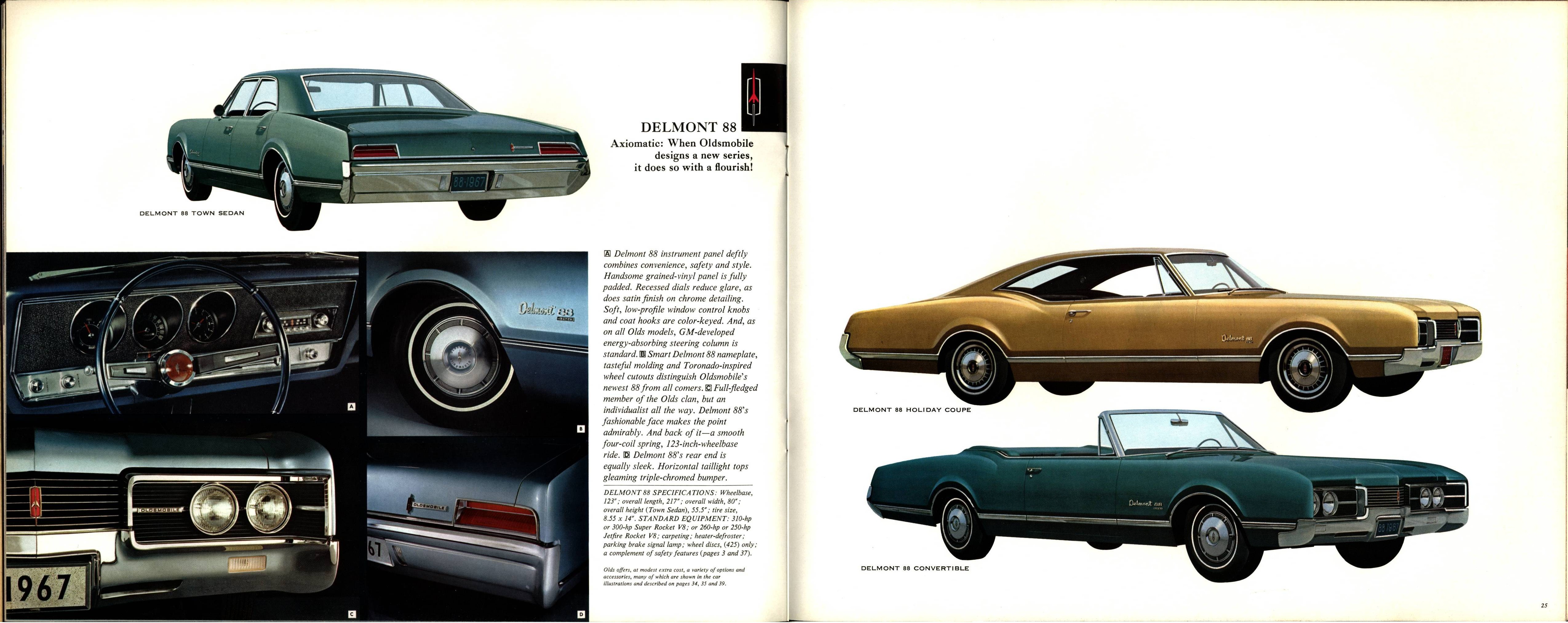 1967 Oldsmobile Full Line Brochure (Cdn) 24-25
