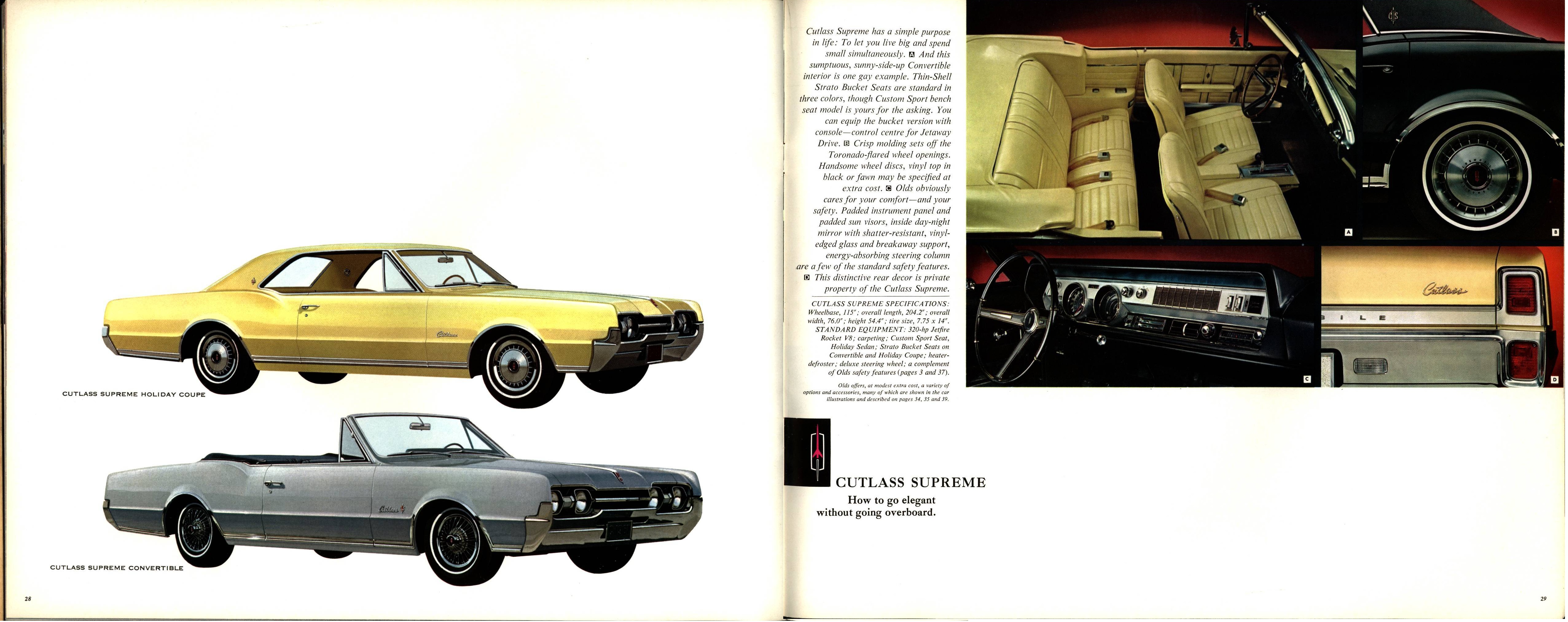 1967 Oldsmobile Full Line Brochure (Cdn) 28-29