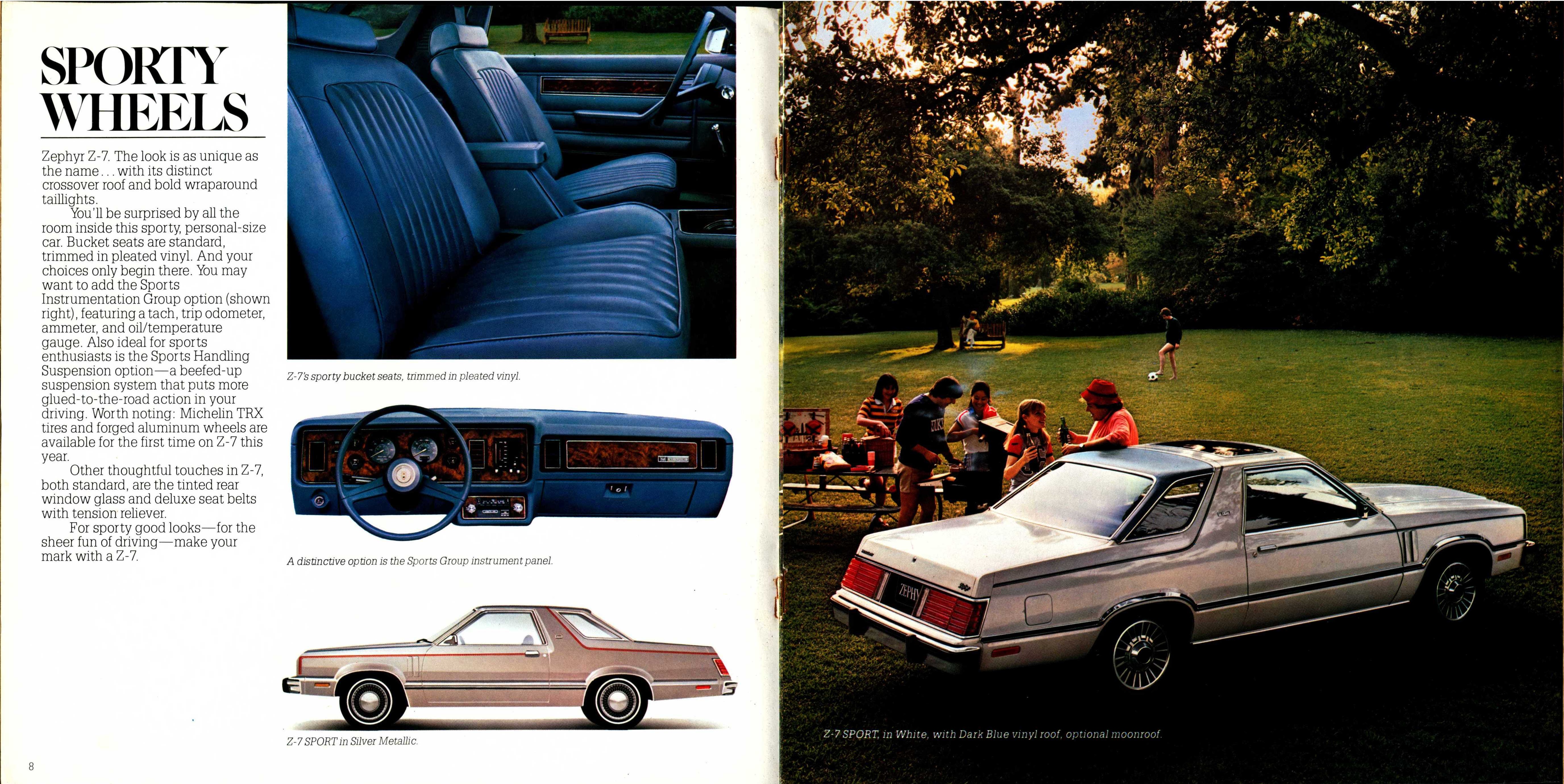 1981 Mercury Zephyr Brochure 08-09