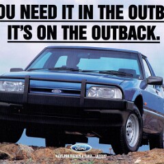 1995 Ford XG Falcon Longreach Outback Ute - Australia