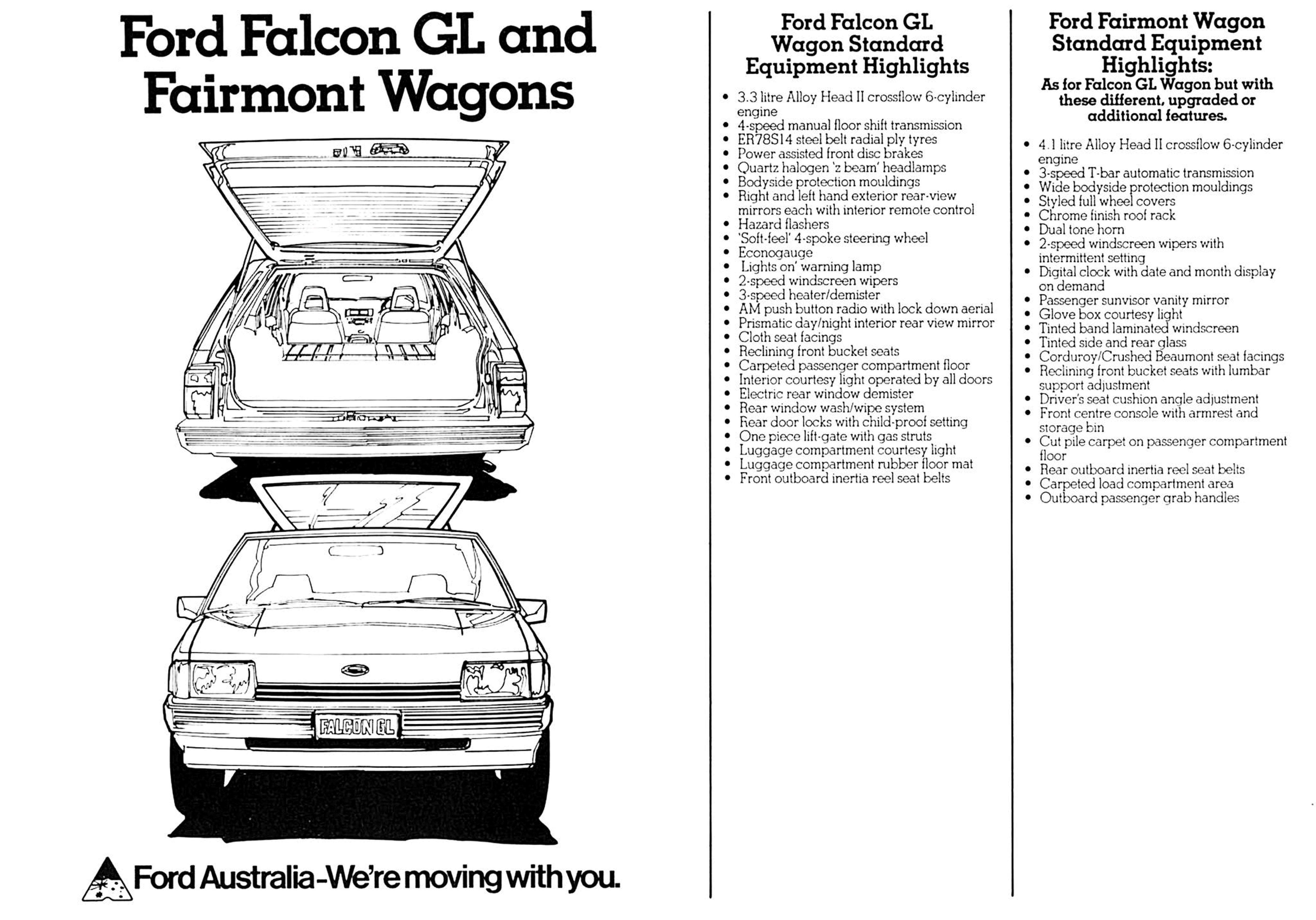 1982 Ford Falcon GL & Fairmont Wagons (Aus)_4