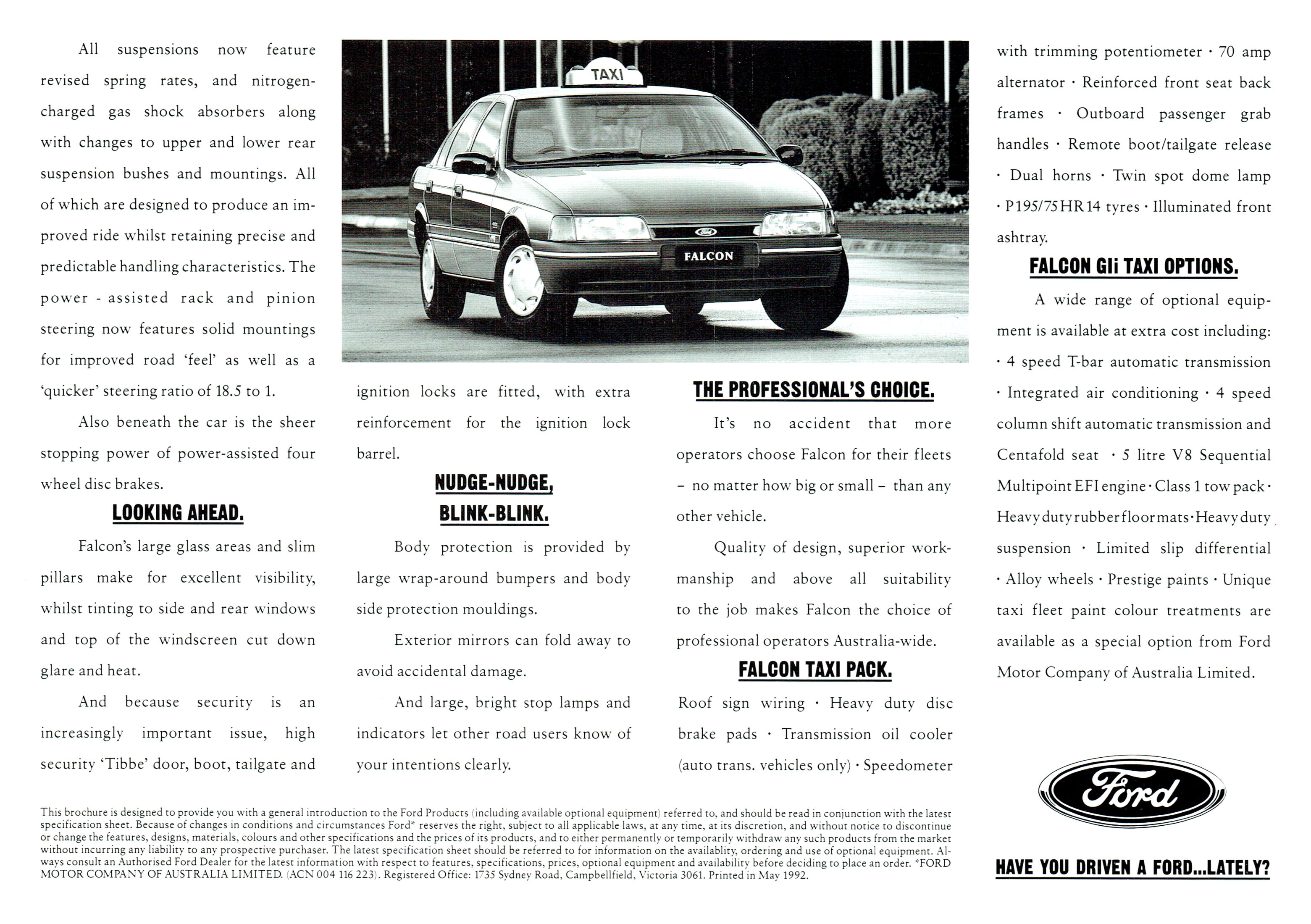 1992 Ford Ford EB Falcon Taxi (Aus)-04