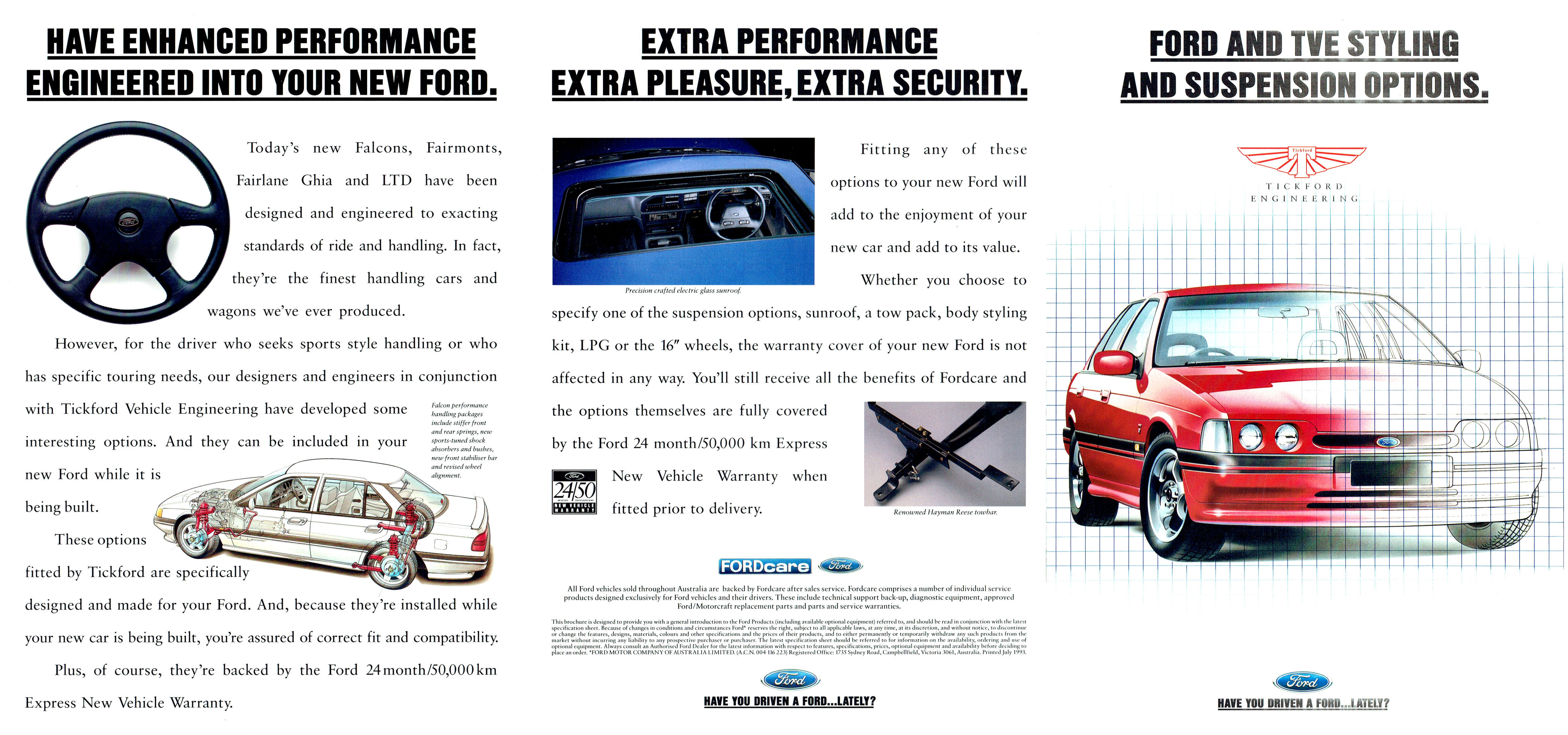 1993 Ford ED Tickford Falcon (Aus)-Side A