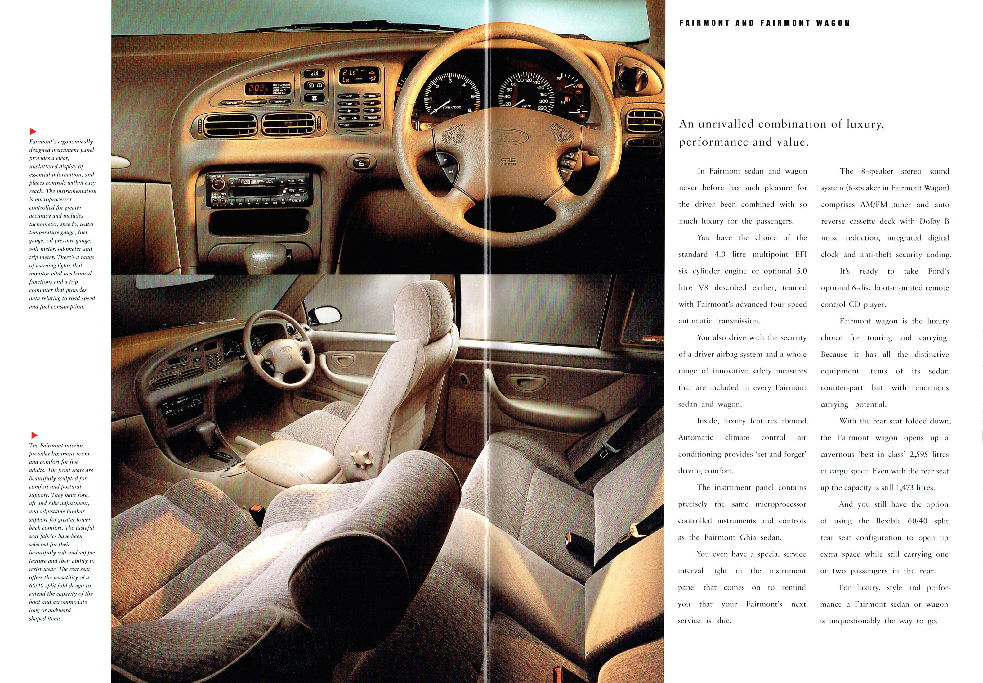 1994 Ford EF Falcon Fairmont (Aus)-26-27