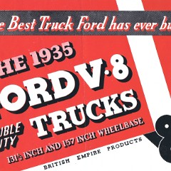 1935 Ford Double Duty V-8 Trucks
