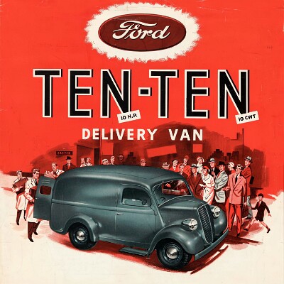 1950 Ford Ten-Ten E83W Delivery Van - Australia 1950 Ford Ten-Ten E83W Delivery Van - Australia