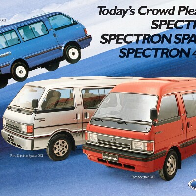 1986 Ford Spectron Vans - Australia