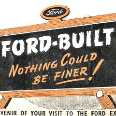 1951 Ford Exhibits Strip - Australia