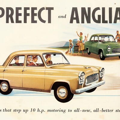 1954 Ford Prefect & Anglia - Australia 1954 Ford Prefect & Anglia - Australia