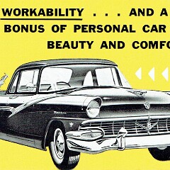 1957 Ford Mainline Utility Foldout - Australia