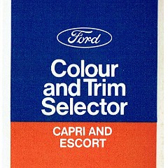 1971 Ford Capri & Escort Colour Folder (Aus)-01