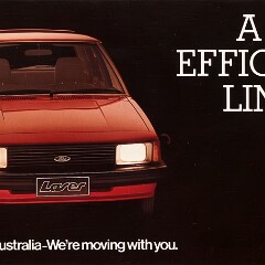 1981 Ford Fuel Efficient Line-Up - Australia