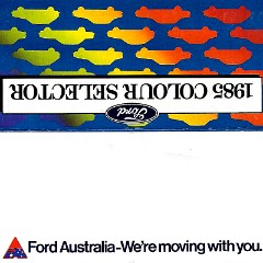 1985 Ford Colour Selector (Aus)-Side A