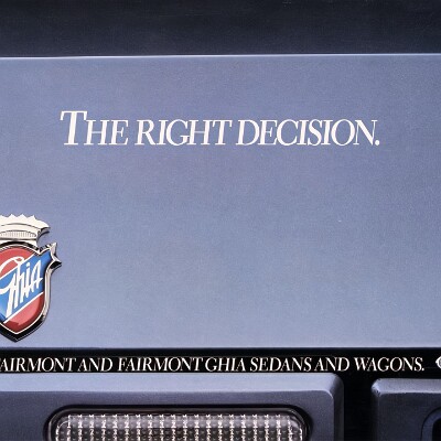 1987 Ford XF Fairmont - Australia 1987 Ford XF Fairmont - Australia