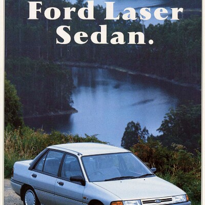 1990 Ford KE Laser Sedan - Australia 1990 Ford KE Laser Sedan - Australia