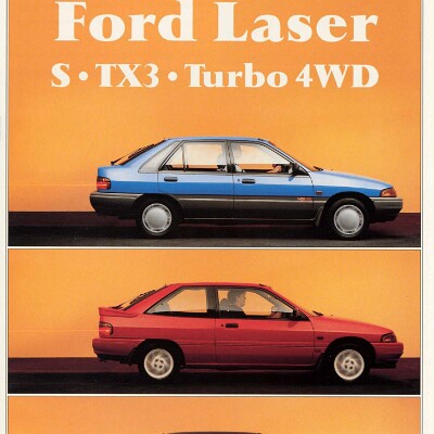 1991 Ford KF Laser - Australia 1991 Ford KF Laser - Australia