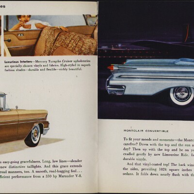 1958 Mercury Brochure (Cdn) 14-15