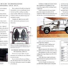 1995 Holden Jackaroo V6 Brochure  Australia 08-09