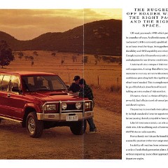 1995 Holden Jackaroo V6 Brochure  Australia 16-17