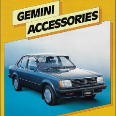 1983 Holden TG Gemini Accessories - Australia